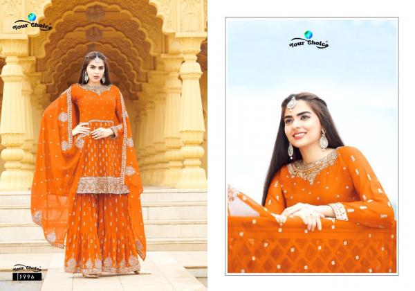 Your Choice Armani Wedding Wear Georgette Designer Salwar Kameez